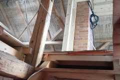 Remont starego drewnianego domu na Mazurach.