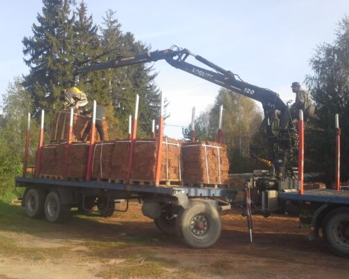 Bloczki gliniano-słomiane